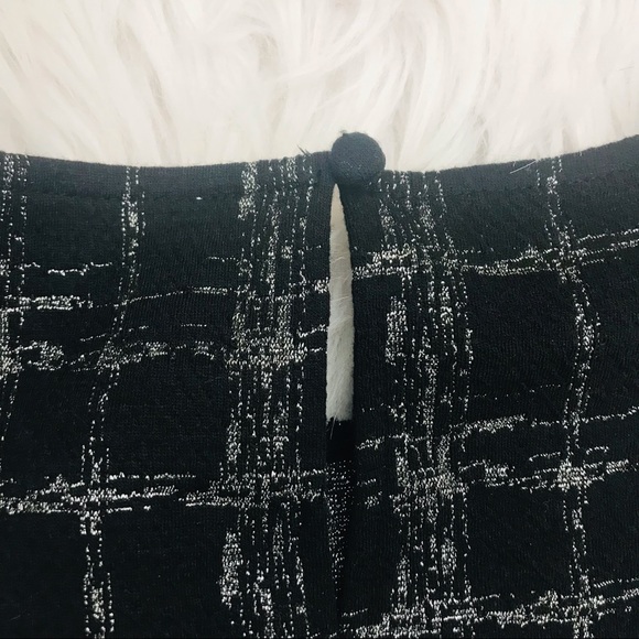 Nanette Lepore Metallic Flounce Fit & Flare Dress - Picture 8 of 16